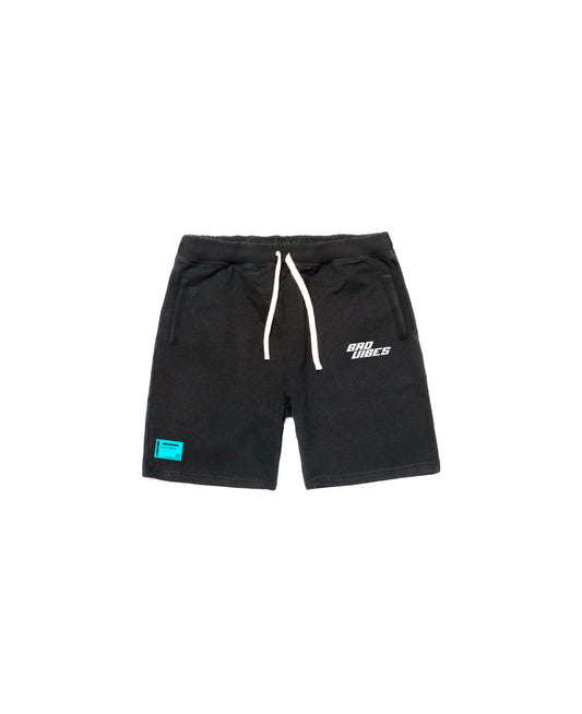 Summer basic shorts washed zwart